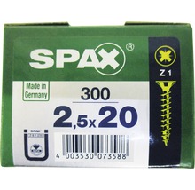Verpackung Spax Schrauben 2,5x20