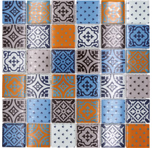 Mosaikfliese mit verschiedenen Mustern