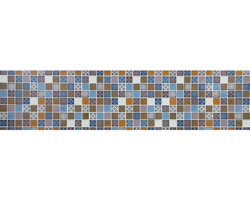 Muster aus quadratischen Fliesen mit verschiedenen Designs