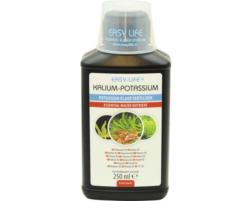 Easy-Life Kalium-Potassium Pflanzendünger für Süßwasseraquarien, 250 ml