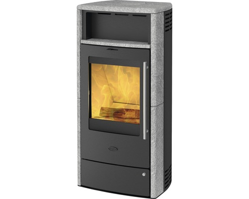 Kaminofen Fireplace Torino Speckstein 6 kW Kaminofen Fireplace Torino Speckstein 6 kW