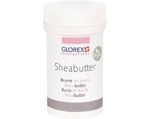 Sheabutter für Seifenflocken 45 g Glorex Sheabutter im Kunststoffbehälter