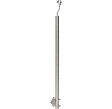 Regenmesser aus Metall mit Halterung