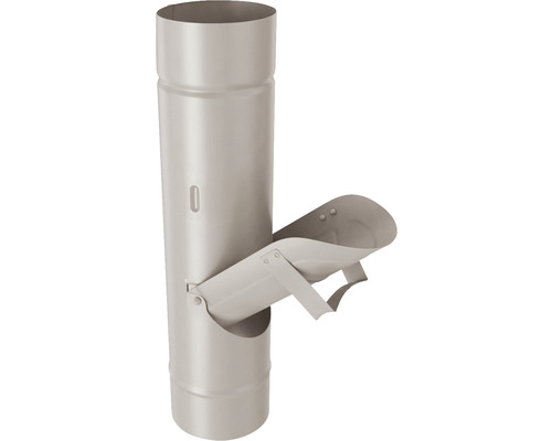 Regenfallrohrklappe aus Metall