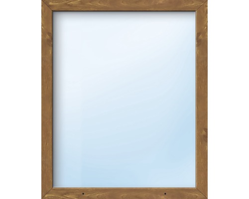 ARON Basic Kunststofffenster Festverglasung weiß/golden oak 1150x2100 mm (nicht öffenbar) ARON Basic Kunststofffenster Festverglasung weiß/golden oak 1150x2100 mm (nicht öffenbar)