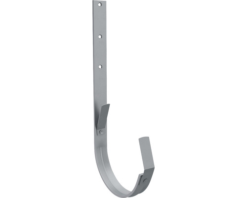 Zambelli Rinneneisen Stahl halbrund Anthrazitgrau RAL 7016 für Rinnengröße 280 mm Dachrinnenhalter aus Metall zur Befestigung von Dachrinnen