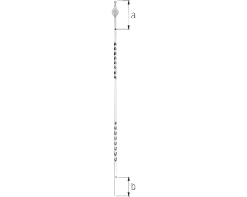 Rohrheizkörper mit Markierungen