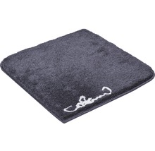 Badteppich Grund COLANI 40 60 x 60 cm dunkelgrau