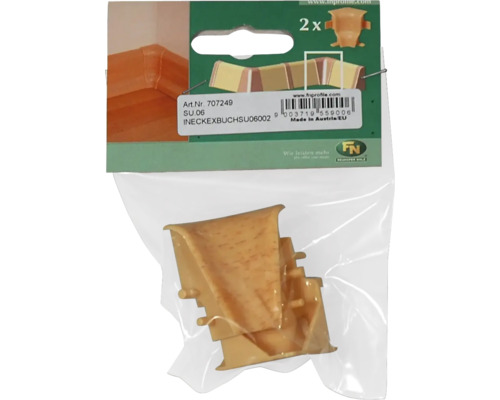 Sockelleisten Inneneckenverbinder im Doppelpack