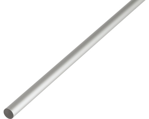 Rundstange Aluminium silber 6 , 1 m Metallstange