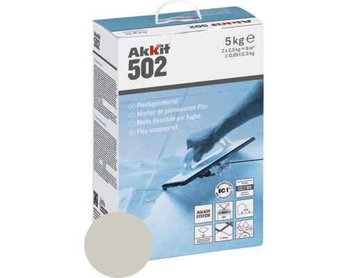 Akkit 502 Flexfugenmörtel manhattan 5 kg Akkit 502 Flexfugenmörtel manhattan 5 kg