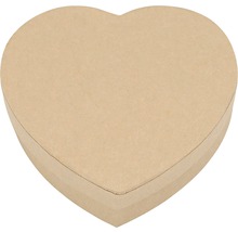 Herzförmige Pappschachtel