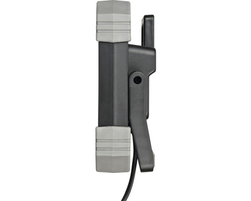 Nahaufnahme eines elektronischen Geräts mit Griff und Kabel