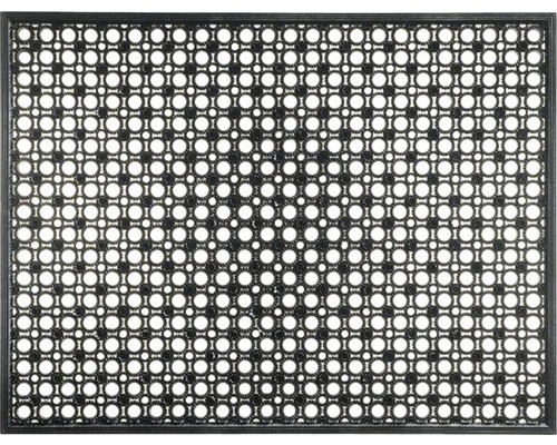 Kunststoffmatte Lizzy schwarz 48x62 cm