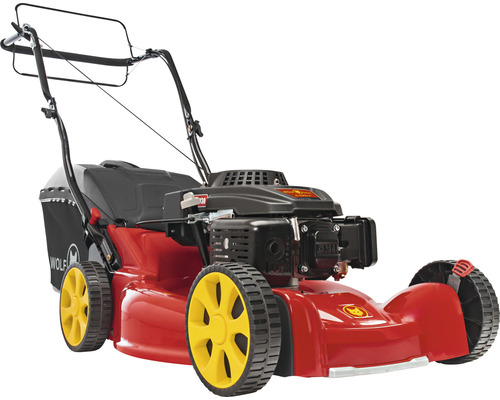 Wolf Garten Benzinrasenmäher mit Fangkorb