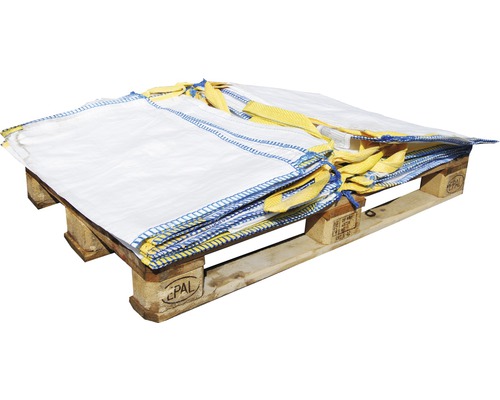 Stapel Big Bags auf einer Palette