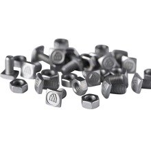 Schlossschrauben und Muttern aus Metall
