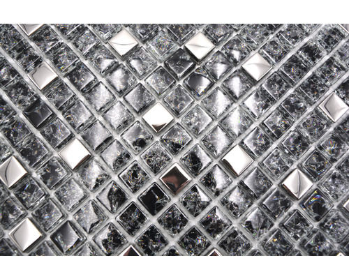 Mosaikfliese mit quadratischen Elementen