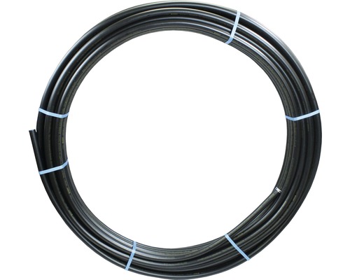 Alu-Verbund Rohr Geberit Mepla ML 20x2,5 mm in Ring 50m Schwarzes PE-Rohr in Ringform, gebunden