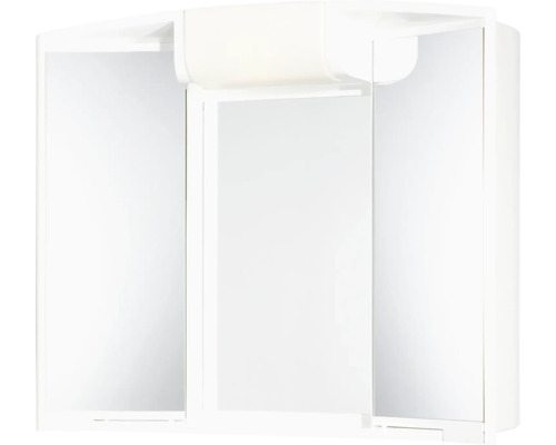 LED-Spiegelschrank Jokey Angy 2-türig 59x50x15 cm weiß LED-Spiegelschrank Jokey Angy 2-türig 59x50x15 cm weiß