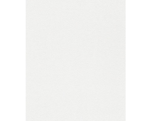 Vliestapete 161304 Wallton Premium uni Weiße, fein strukturierte Oberfläche als Hintergrund.
