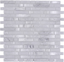 Mosaikfliese aus Marmor und Glas