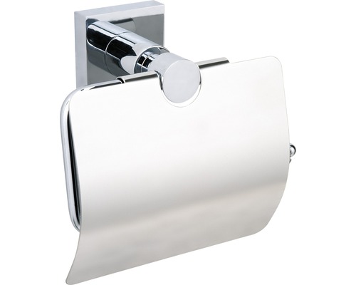Toilettenpapierhalter Tesa hukk mit Deckel chrom-0