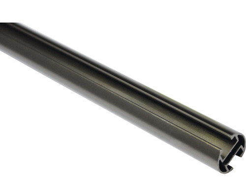 Vorhangstange mit Innenlauf II Chicago titan 240 cm Ø 20 mm Metall Installationsschiene