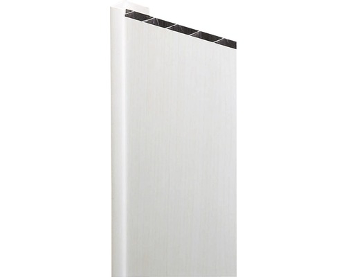 Abschlussleiste Kunststoff weiß für Paneelestärken 8-10 mm 10x22x2600 mm Flachheizkörper zur Raumbeheizung