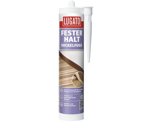 Lugato Fester Halt Sockelfuge Acryl-Dichtstoff Kartusche