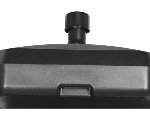 Detailansicht eines Mähroboters