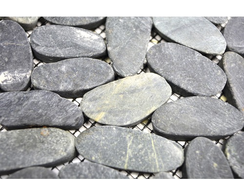 Mosaikmatte aus Naturstein Flusskiesel