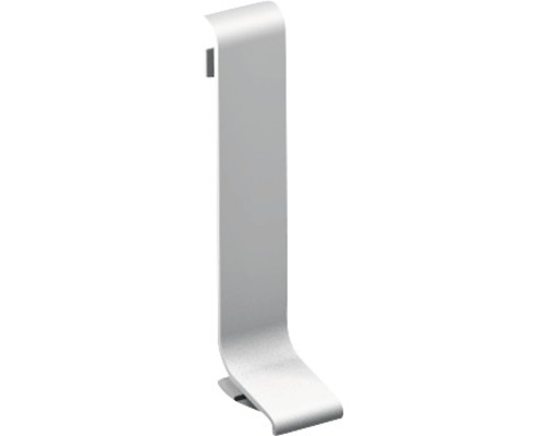 Prinz Verbinder für Alu-Sockelleiste silber 11x40 mm (1 St.) Handtuchhaken aus Metall zum Einhängen