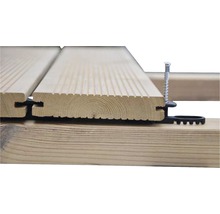 Konsta Terraflex Abstandhalter 9 mm für Holz-Unterkonstruktion mit Edelstahlschraube C1 5x50 mm 1 Pack = 30 Stück-thumb-4