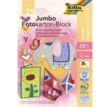 Jumbo Fotokartonblock mit Bastelvorlagen