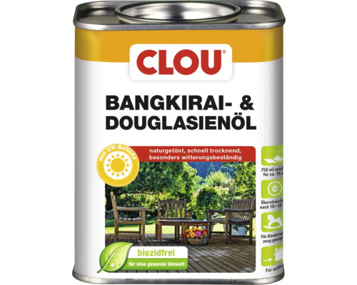 Clou Bangkirai Öl 750 ml Clou Bangkirai und Douglasienöl Dose