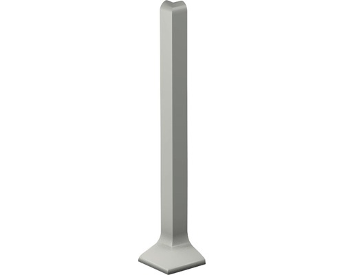 Prinz Außenecke für Alu-Sockelleiste titan 11x80 mm (1 St.) Kunststoff Eckschutzprofil