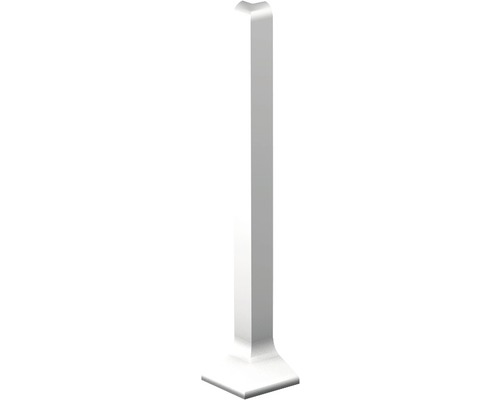 Prinz Außenecke für Alu-Sockelleiste silber 11x80 mm (1 St.) Eckprofil