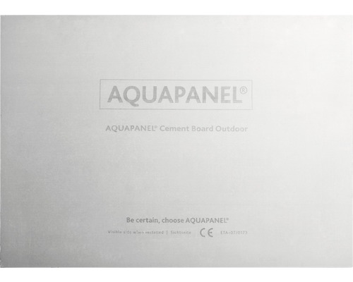 Aquapanel Zementbauplatte für den Außenbereich
