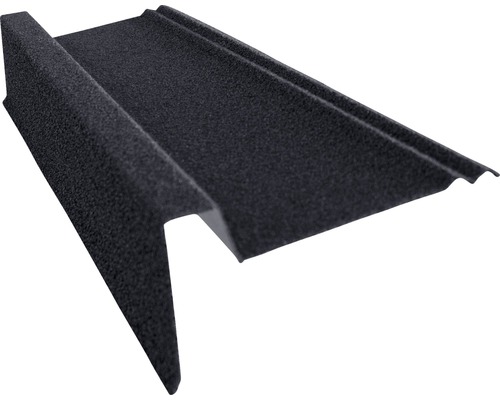 EASY-Pan Ortgang Granulat schiefer 900 mm x 183 mm (Nutzlänge 810 mm) Dachrandprofil aus Metall