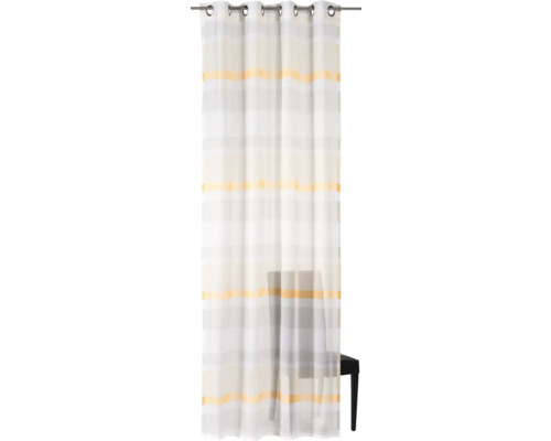 Ösenschal Sweet Love Stripe apricot 140x255 cm Ösenschal Sweet Love Stripe apricot 140x255 cm