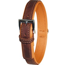 Hundehalsband aus Leder mit Metallschnalle