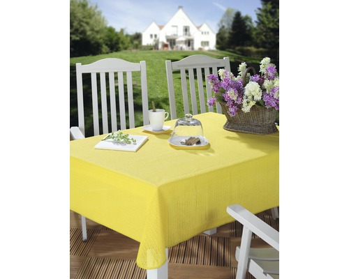 Tischdecke gelb 130x160 cm