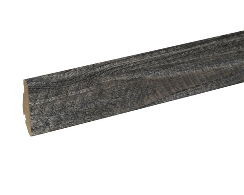 Fußleiste mit Holzdekor