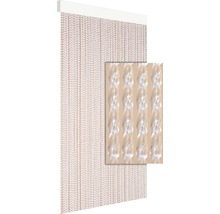 Dekorative Quastengardine mit Detailansicht