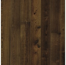 Ter hürne Parkett Alpin tiefbraun Eiche Landhausdiele Farbig Gebürstet 1182 x 200 x 13 mm