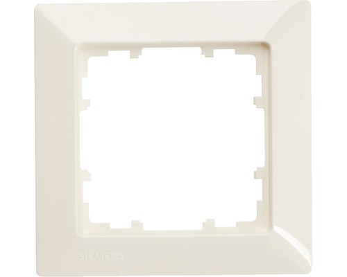 Abdeckrahmen 1-fach Siemens 5TG25510 titanweiß Siemens Rahmen für Schalter