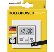 Schellenberg RolloPower 25577 Zeitschaltuhr mit Made in Germany Siegel und optionalem Sensor