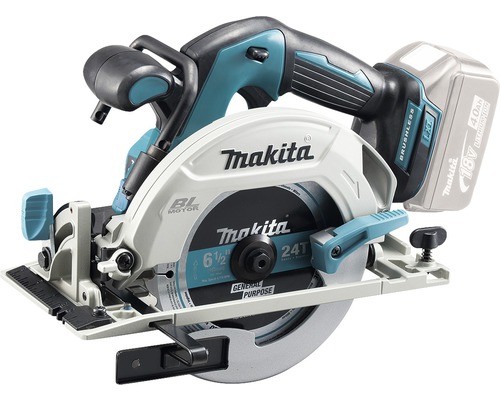 Akku-Handkreissäge Makita DHS680Z 18 V, ohne Akku und Ladegerät Makita Akku-Handkreissäge mit 16,5 Zentimeter Sägeblatt und 18 Volt Akku