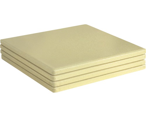 Stapel aus vier viereckigen Pflastersteinen